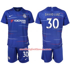Maillot/Tenue Chelsea DAVID LUIZ 30 Enfant Domicile 2018/2019